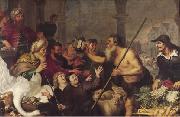 Cornelis de Vos Diogenes searches for a man oil painting artist